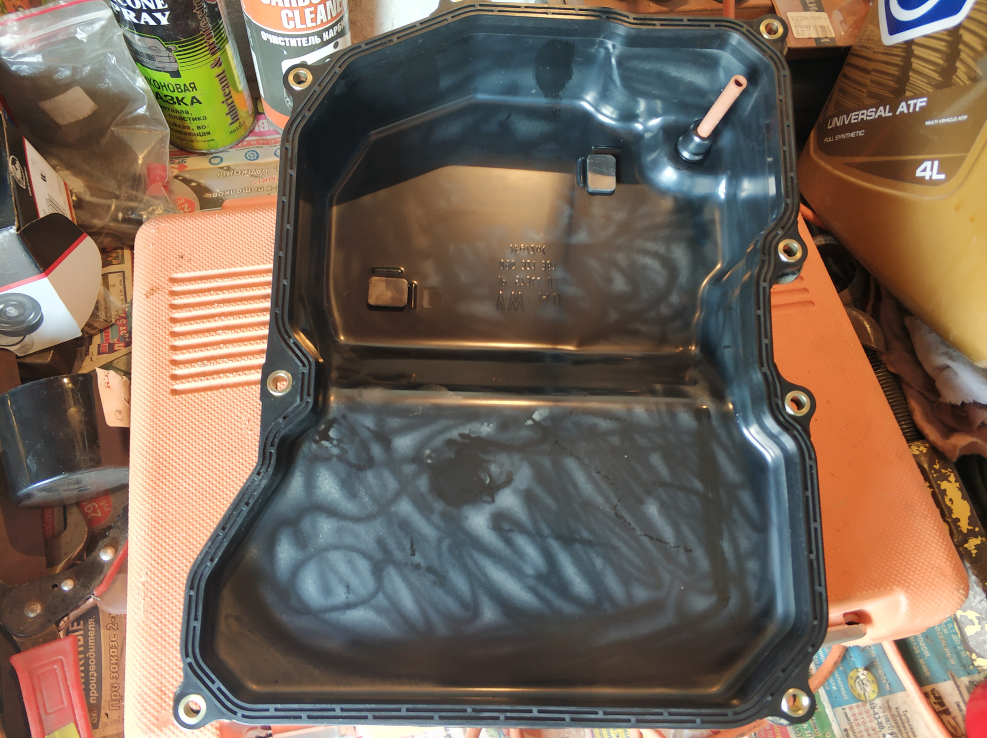 Замена масла в АКПП (MFZ) — Volkswagen Polo Sedan, 1,6 л, 2011 года ...