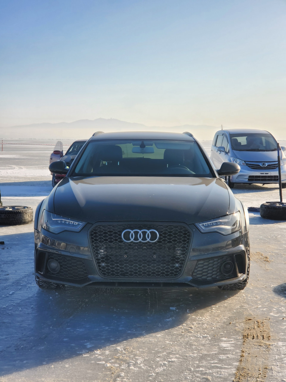 Сезон 23-24 зимних ралли спринт — Audi A6 Allroad quattro (C7), 3 л, 2012  года | покатушки | DRIVE2