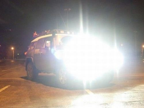 Авто с штатным ксеноном