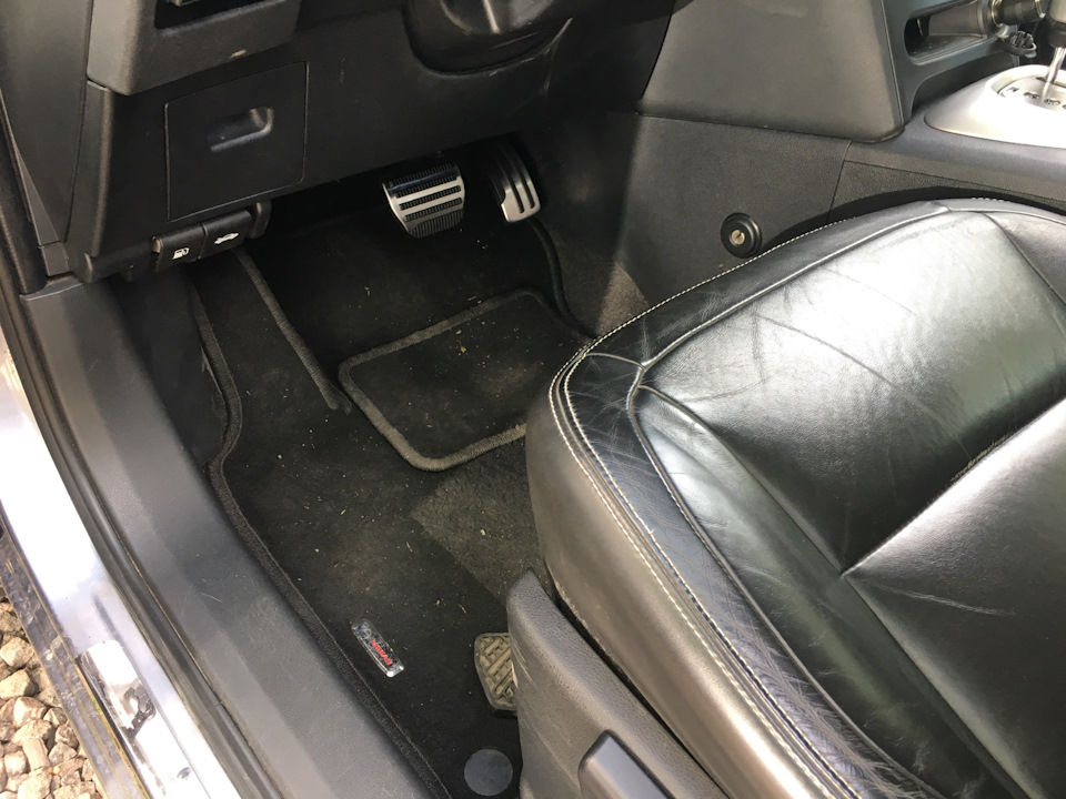 Накладки педалей Кашкай — Nissan Qashqai (1G), 2 л, 2012 года ...