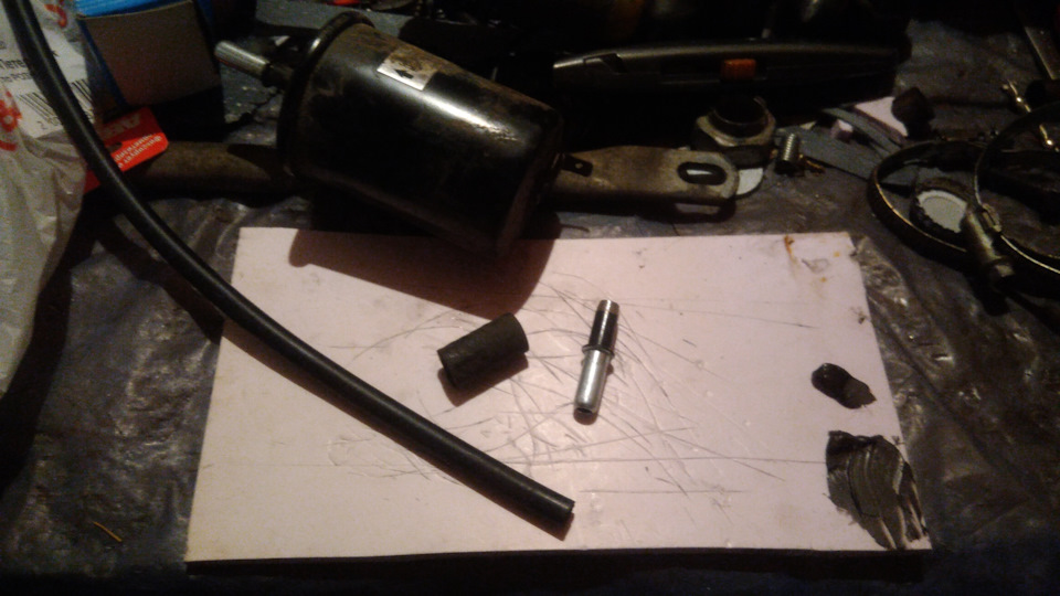 Ресивер Брагин, вал ОКБ 54, передние колодки Blueprint и переобулся ...