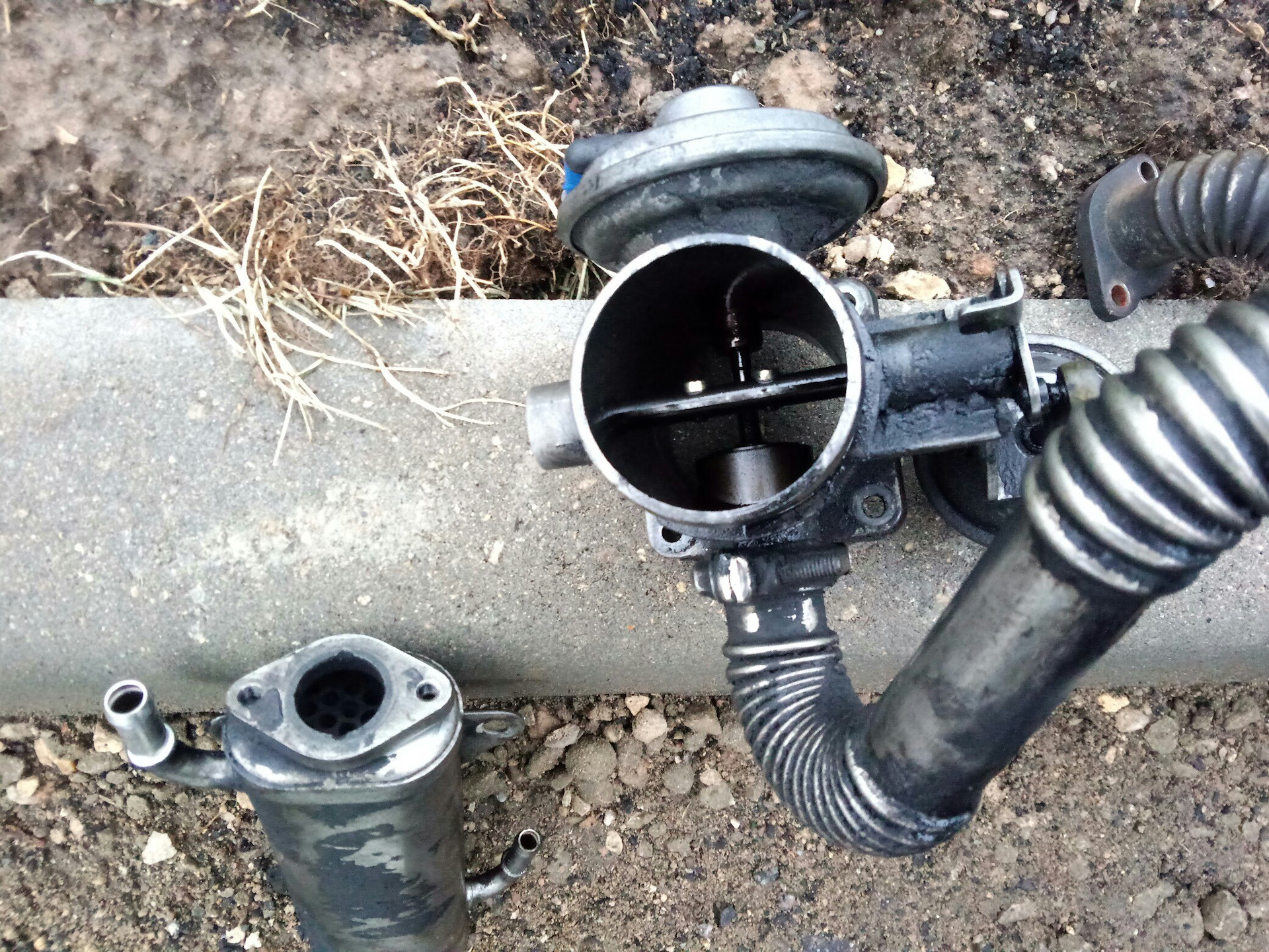 Удаление EGR на TD5 — Land Rover Discovery II, 2,5 л, 2004 года ...