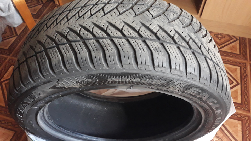 Шины M+S Goodyear 225/50 R17 RunFlat — BMW 3 series (E46), 2 л, 2001 ...