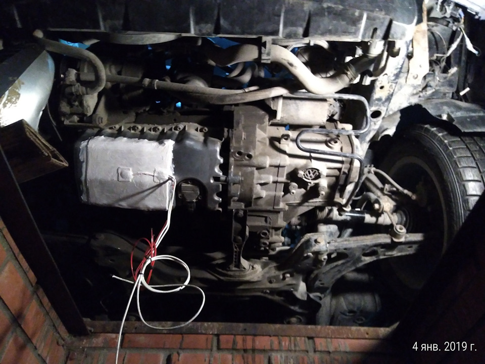 Подогрев картера 220В — Volkswagen Golf Mk4, 1,9 л, 2003 года | другое ...