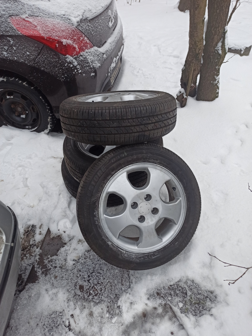 [3] оригинальные литые диски Ronal — Opel Corsa C, 1,3 л, 2004 года ...