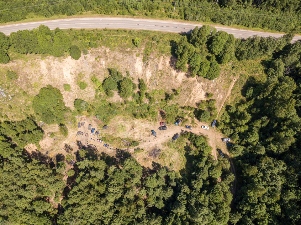 Карьер, где проходит триал. — УАЗ 315195 Hunter