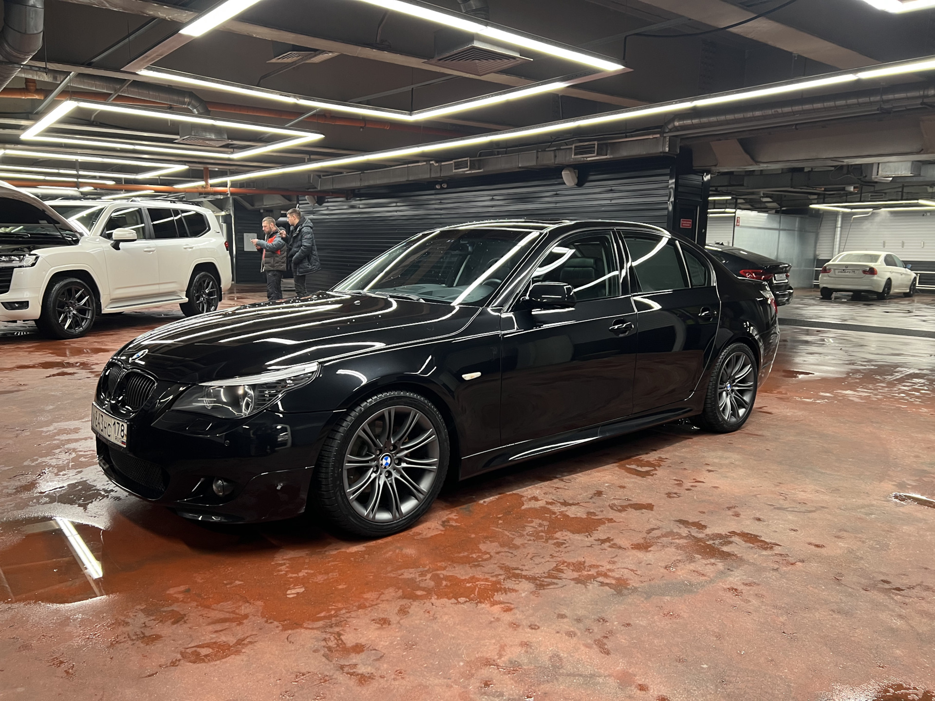 Переобулся, поменял масло, помылся — BMW 5 series (E60), 3 л, 2008 года ...