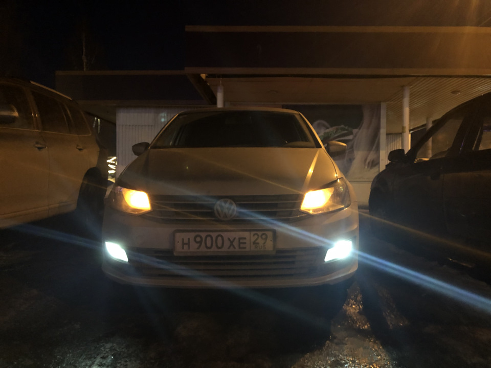 Свет. Часть 1 — Volkswagen Polo Sedan, 1,6 л, 2019 года | тюнинг | DRIVE2