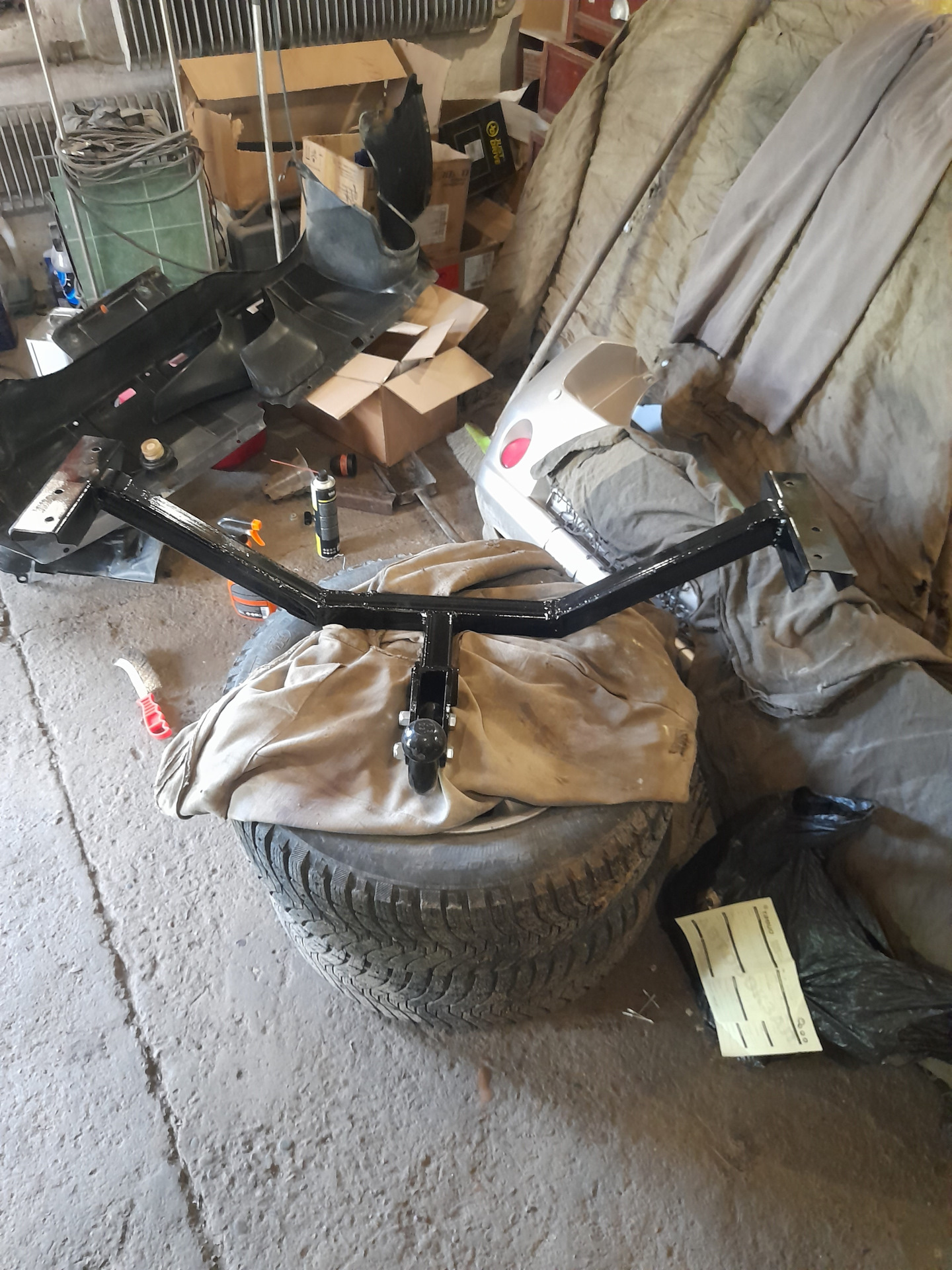 Запись 4. Изготовление и установка прицепного устройства — Honda HR-V ...