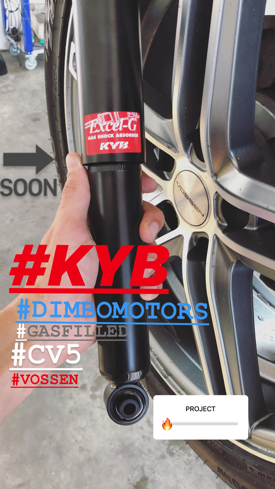 Подвеска KYB-Excel G;пружины EIBACH ; задние с занижением от ...