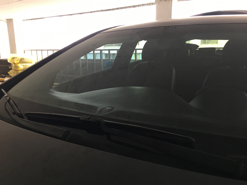 Замена лобового и дворников🌧 — Hyundai i40, 2 л, 2015 года | визит на ...