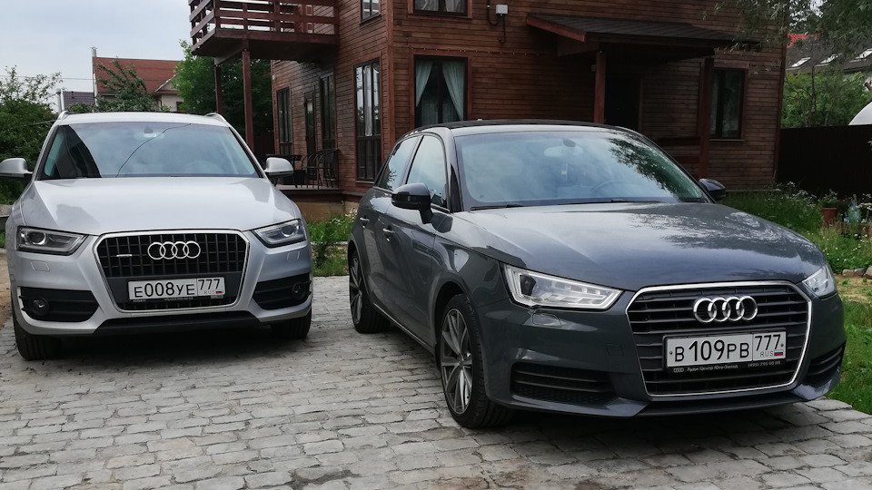 Audi A1 Sportback 1.4 бензиновый 2015 Nano Grey на DRIVE2