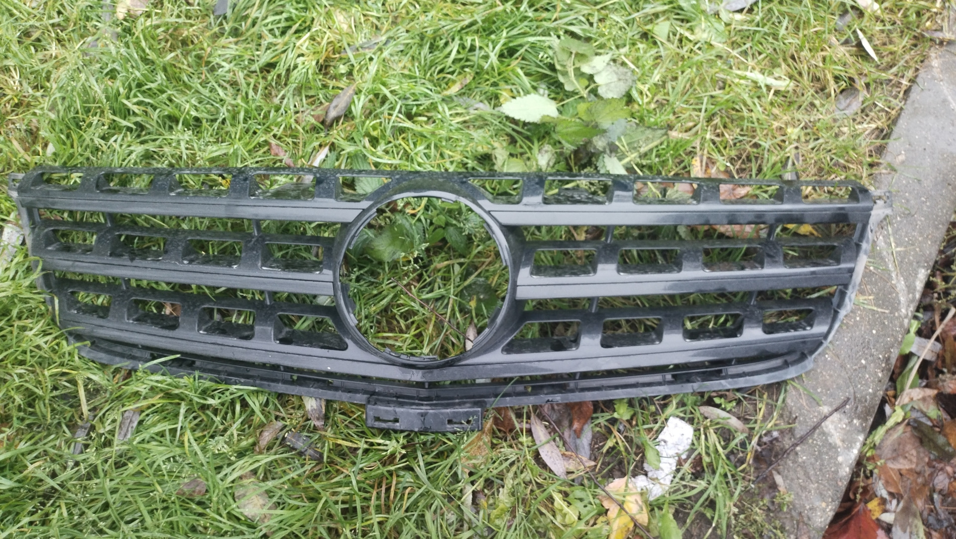 Решетка GT готовый результат — Mercedes-Benz M Class (W166), 3,5 л ...