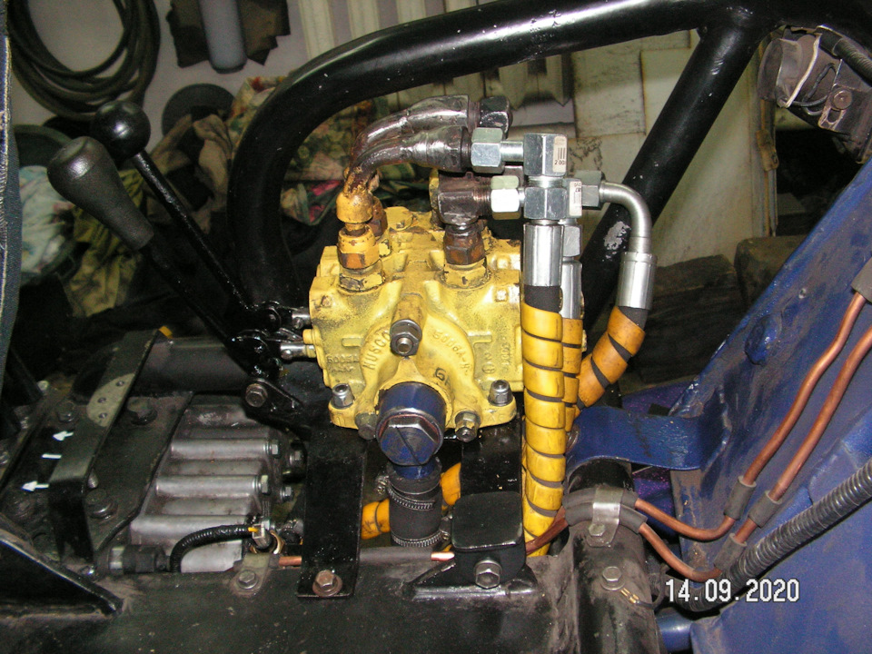 Фото в бортжурнале Самодельный минитрактор