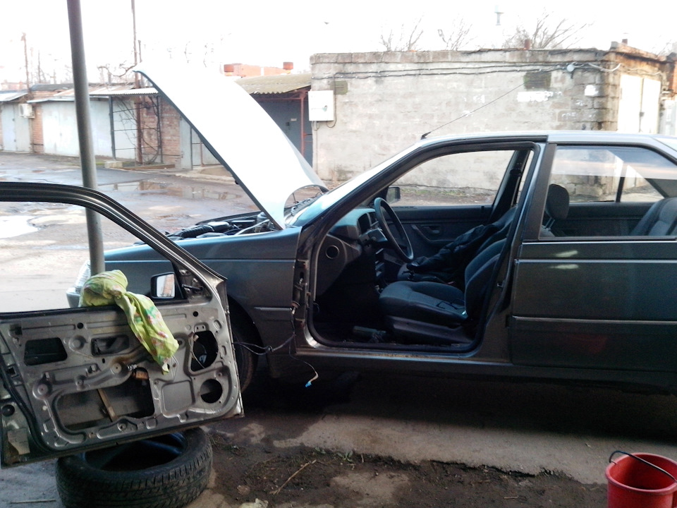 Провисание дверей — Peugeot 405, 1,6 л, 1988 года | кузовной ремонт ...