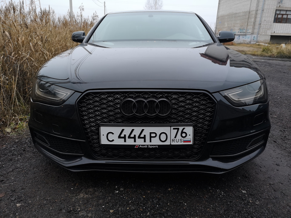 Переделка фар audi a4