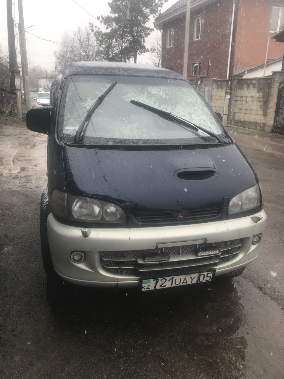 Временно восстановил авто после ДТП — Mitsubishi Delica (L400), 2,8 л, 1995  года | своими руками | DRIVE2