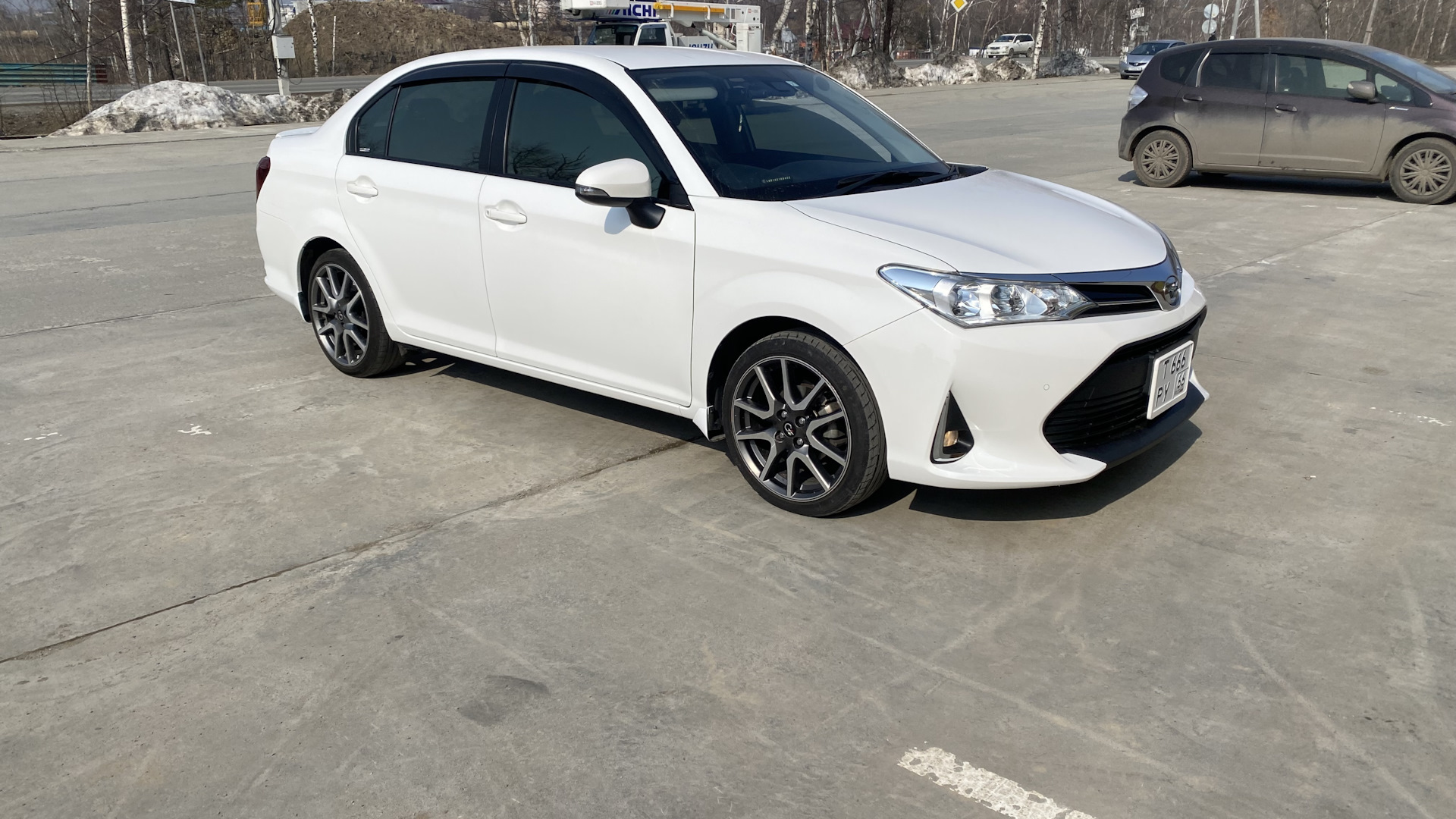 Toyota Corolla Axio (E160) 1.3 бензиновый 2018 | Пенсионерка/ Пионерка на  DRIVE2