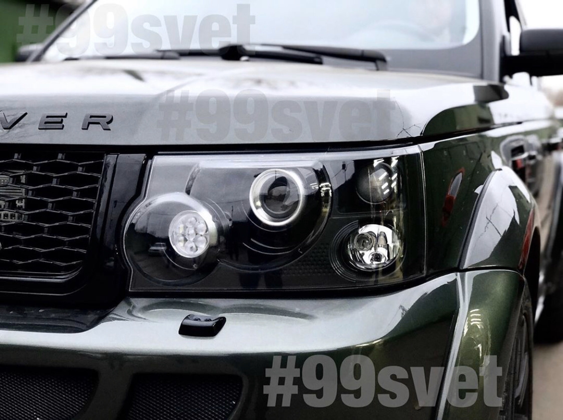 Range rover sport тюнинг оптика