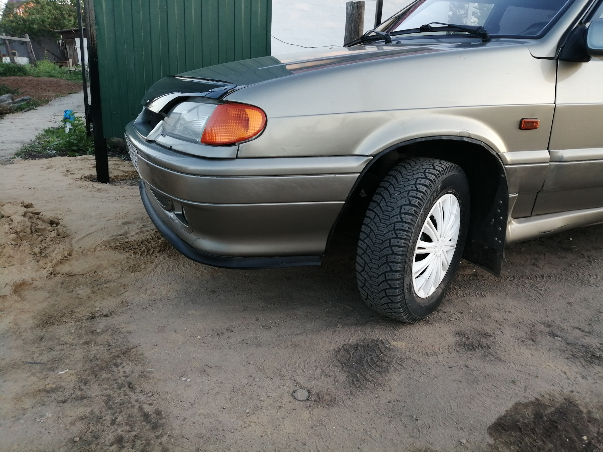 Универсальная губа на бампер — Lada 2115, 1,5 л, 2001 года | стайлинг ...