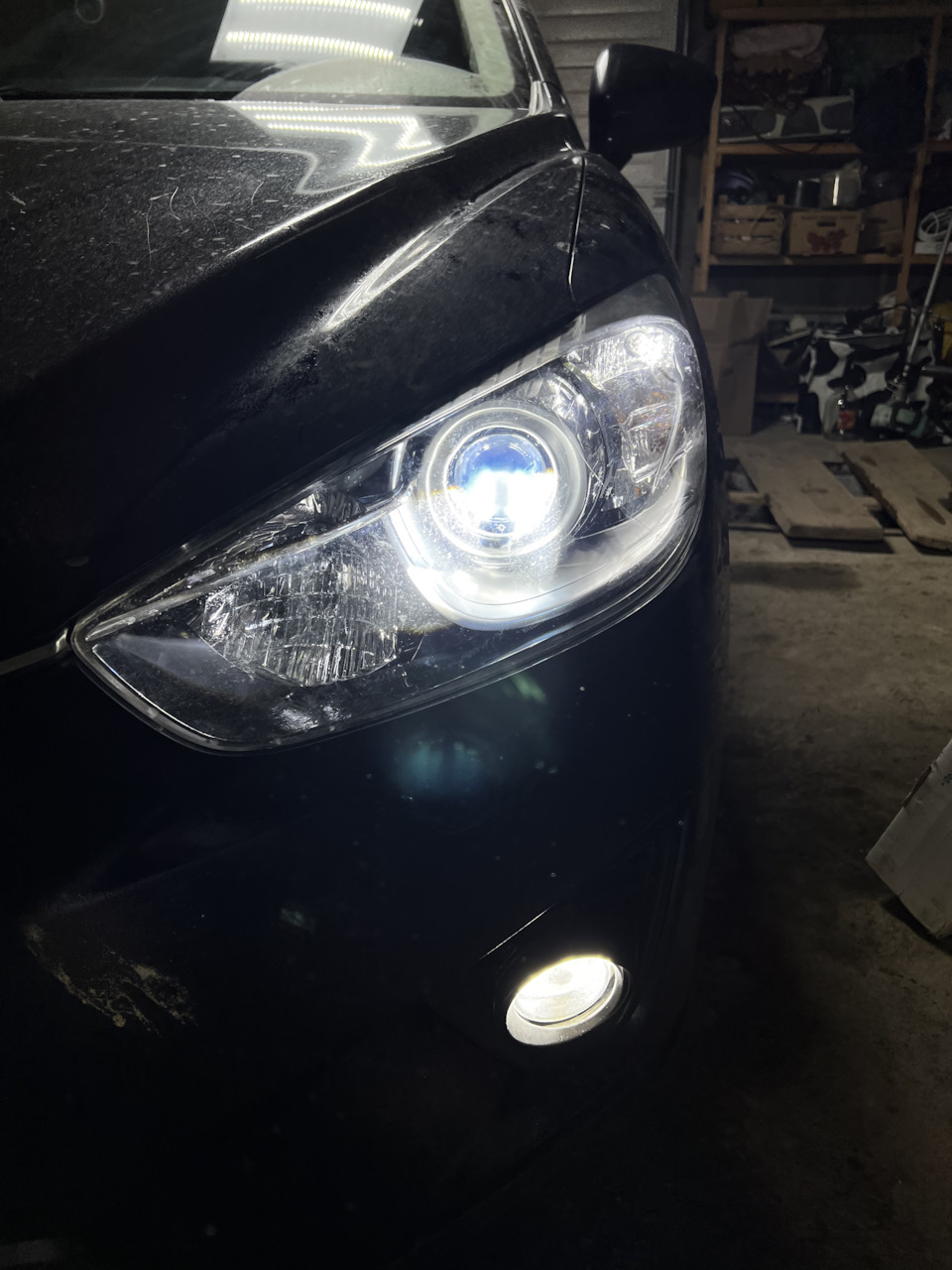 Led лампы в габариты — Mazda CX-5 (1G), 2,5 л, 2015 года | аксессуары |  DRIVE2