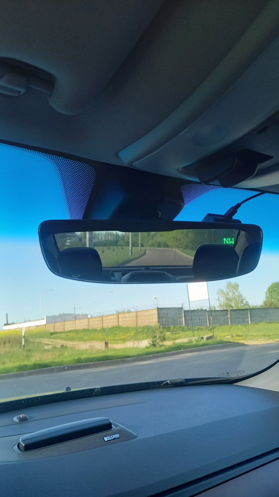 Безрамочное зеркало заднего вида — Volvo S80 (2G), 3 л, 2010 года ...