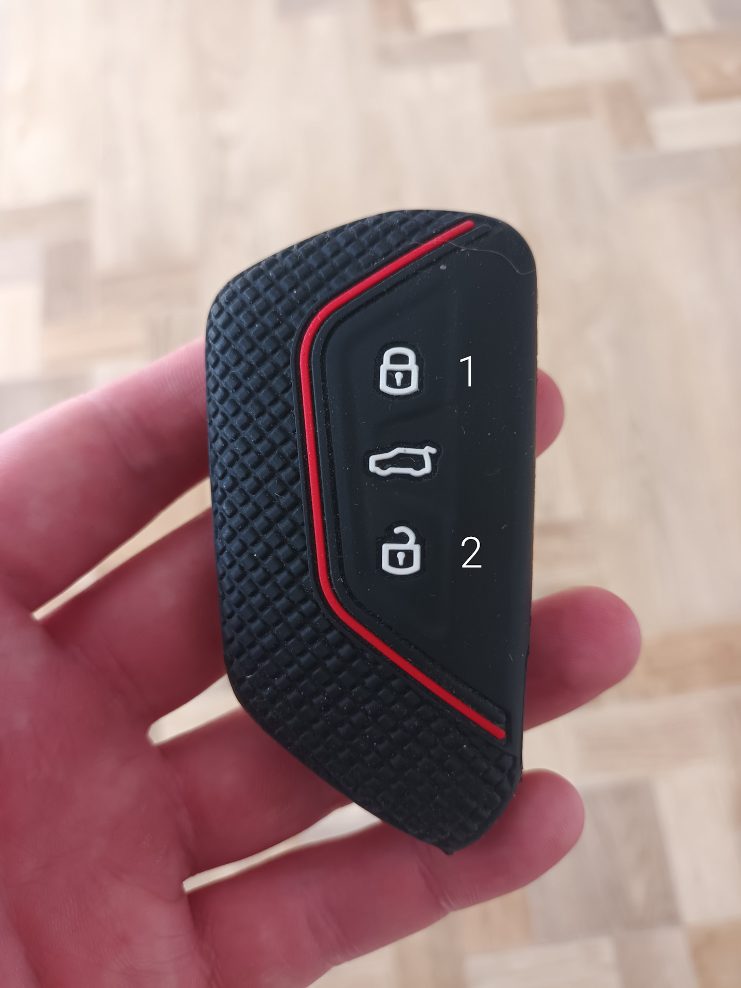 Ключ от центрального замка. — Skoda Octavia A8 Mk4, 1,4 л, 2020 года ...