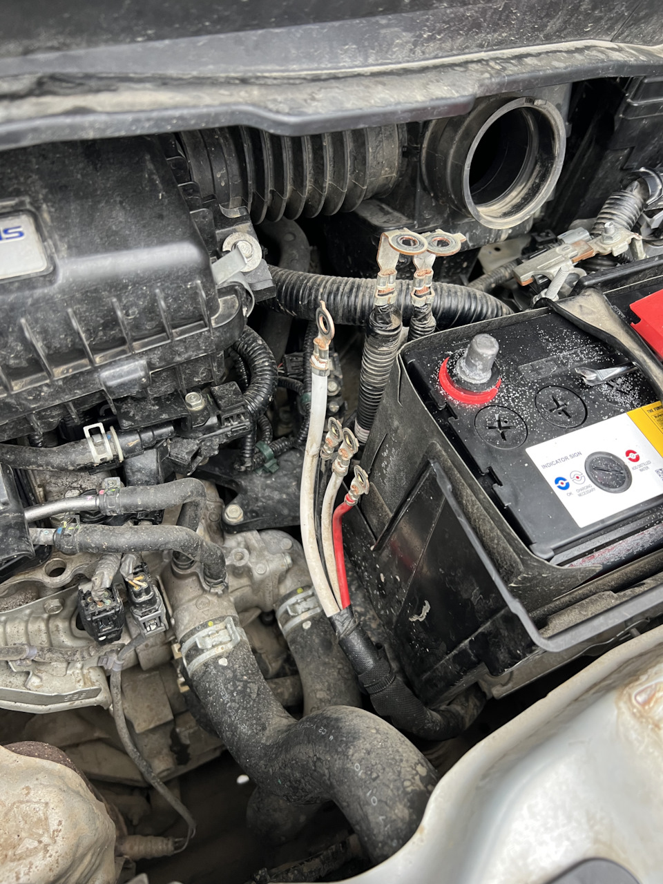 Замена силового предохранителя и новый аккумулятор - Honda Stepwgn (5G), 1,5 л, 