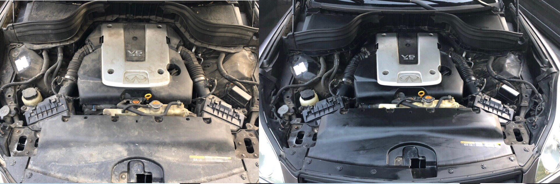 Мотор, освежил — Infiniti EX, 3,5 л, 2009 года | мойка | DRIVE2