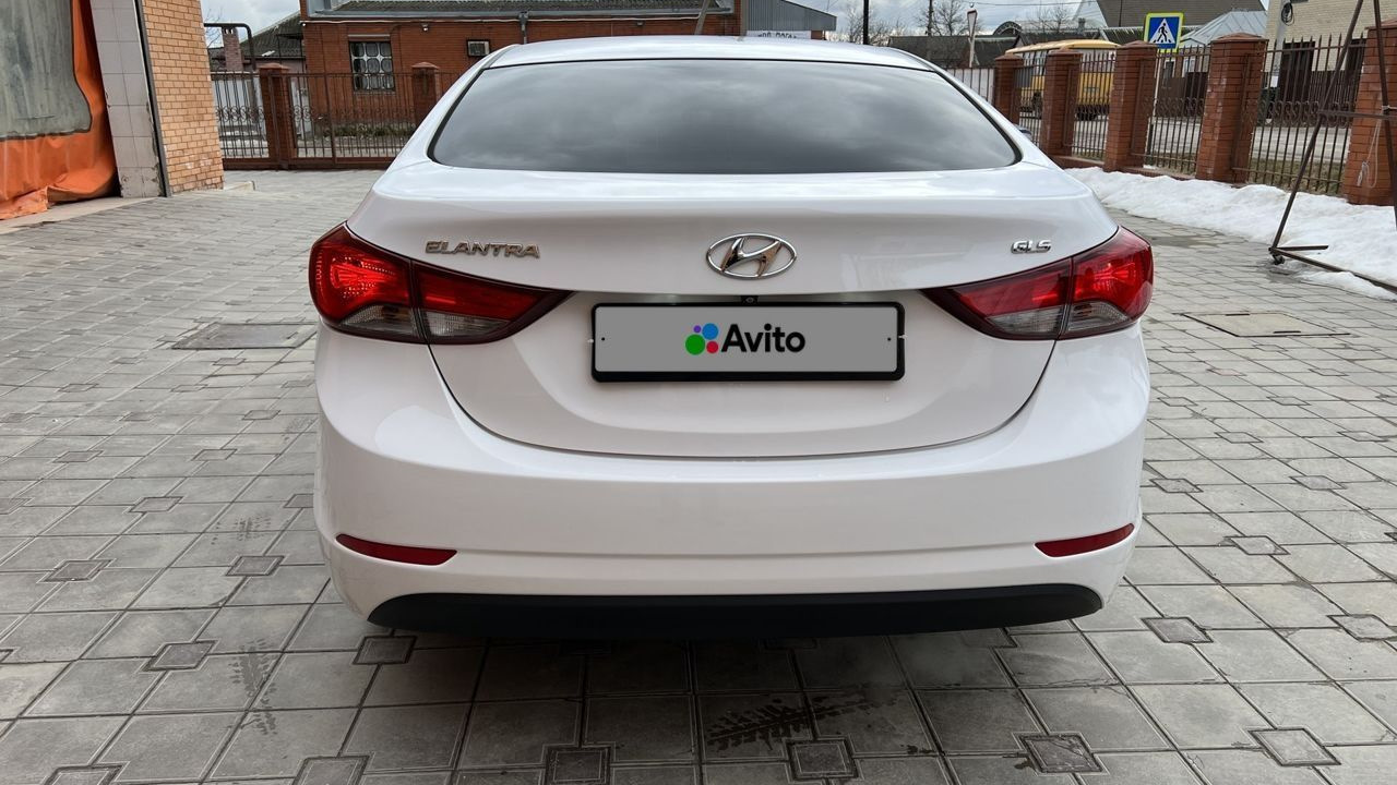 Hyundai Elantra (5G) 1.8 бензиновый 2014 | *Снежинка* на DRIVE2