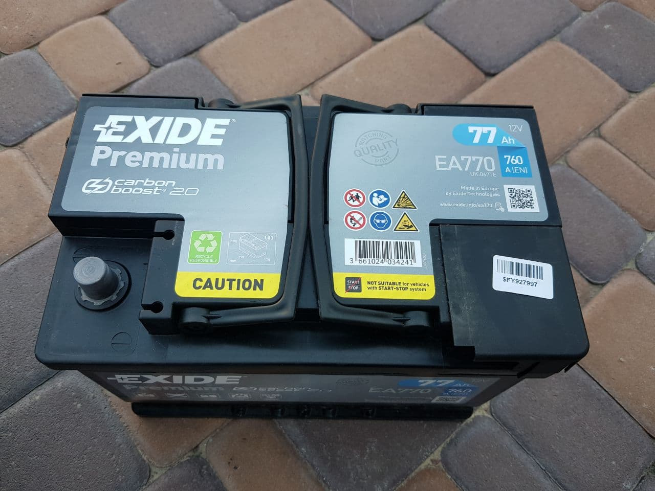 Аккумулятор Exide Premium Ea770 Купить