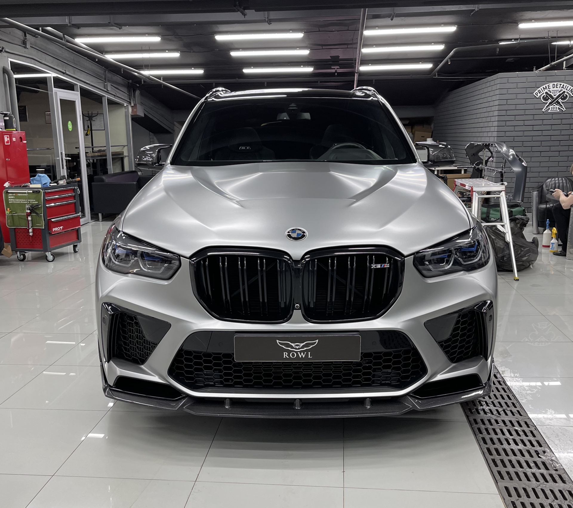 Новые тонированные фары!) — BMW X5 M (F95), 4,4 л, 2020 года | стайлинг |  DRIVE2