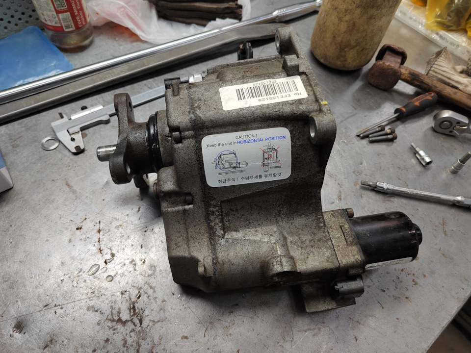 Разборка муфты полного привода 47800-3B520. Замена масла. — KIA Sorento ...