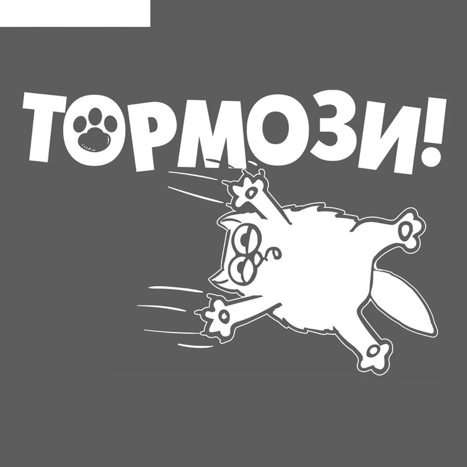 Смешная картинка тормоза