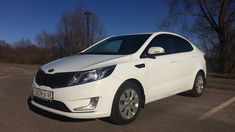 Kia Rio 2012 White