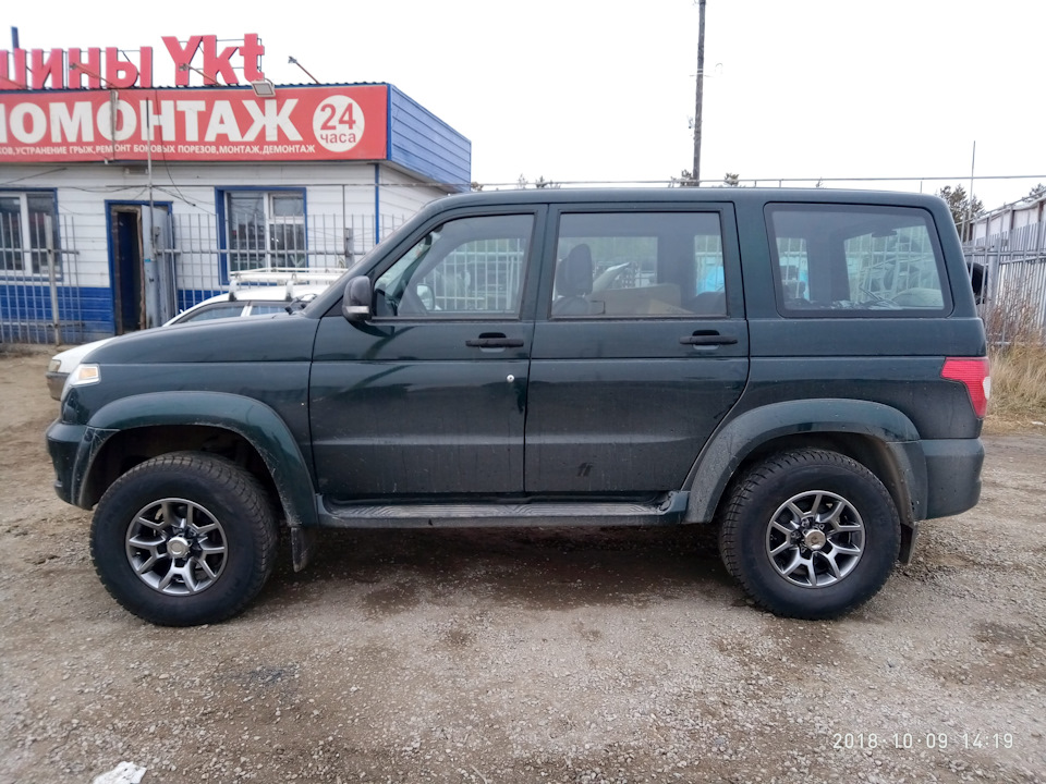 На тему зимней резины и дисков к нему для УАЗ Патриота 2018 г. — УАЗ ...