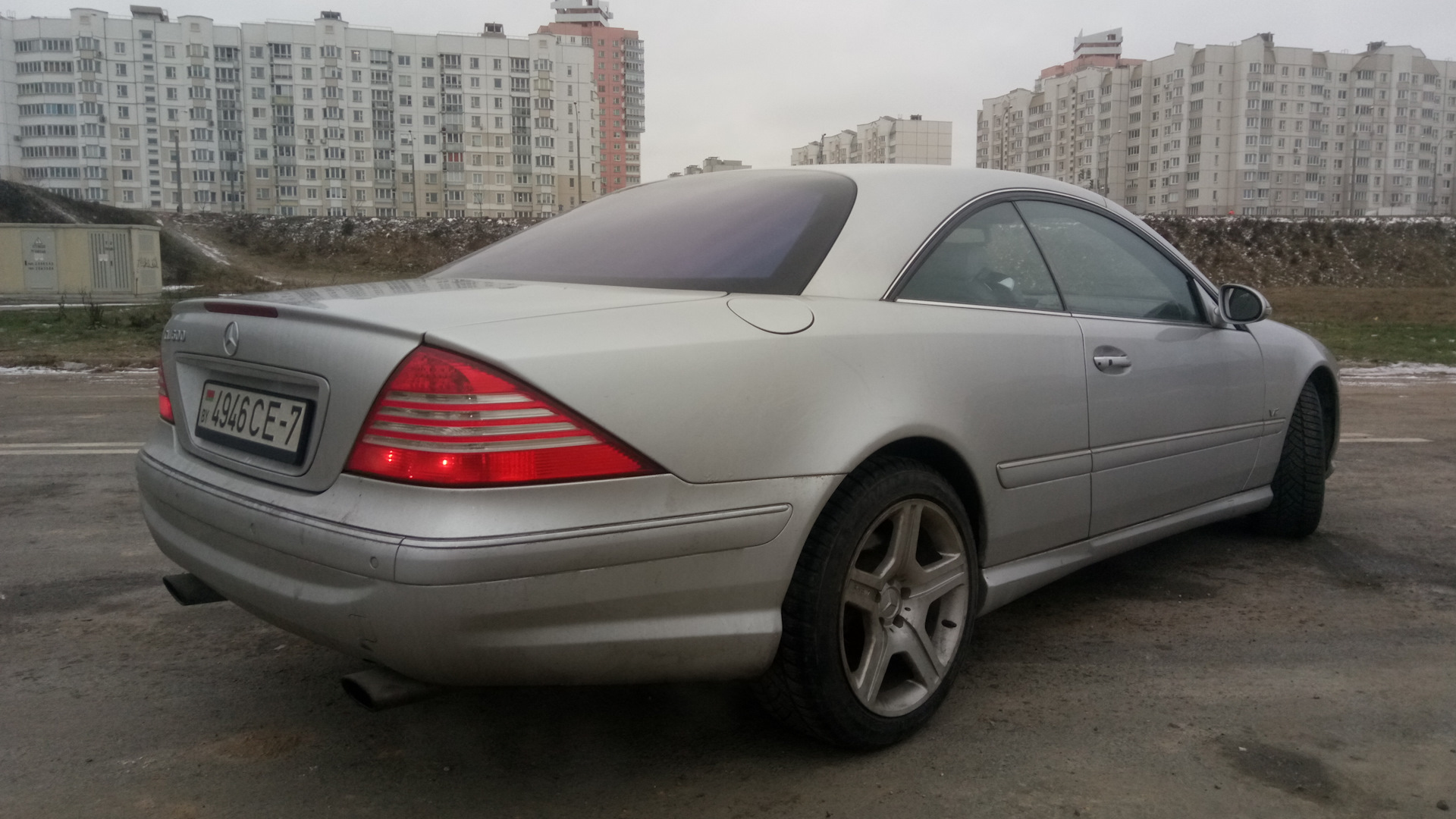 Тюнингованный Mercedes универсал