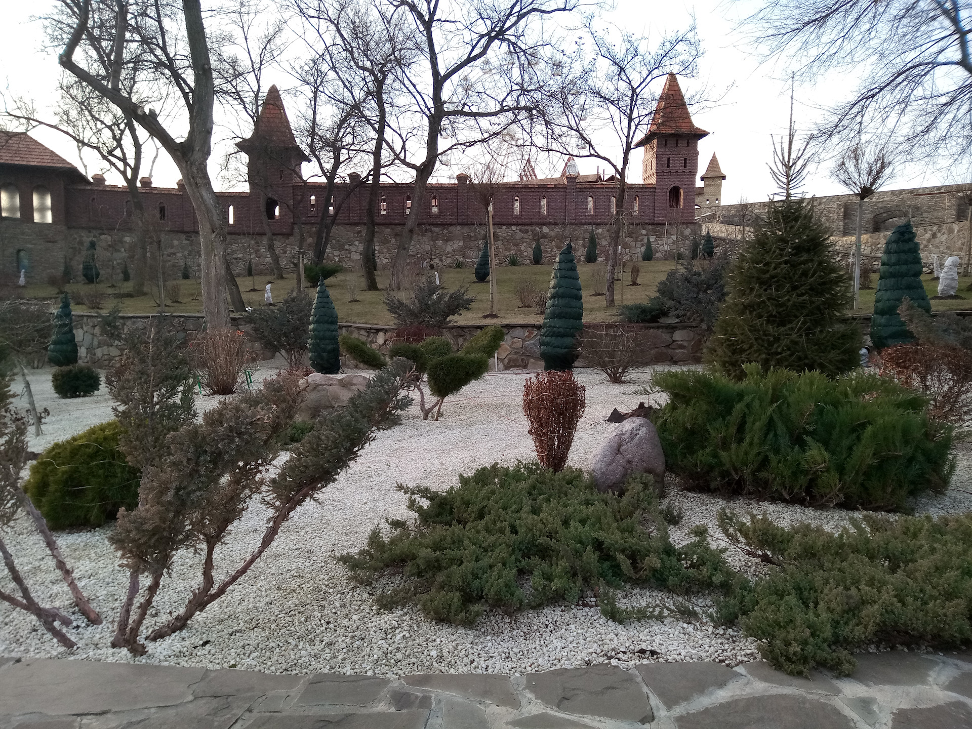 лога парк в ростовской обл зимой