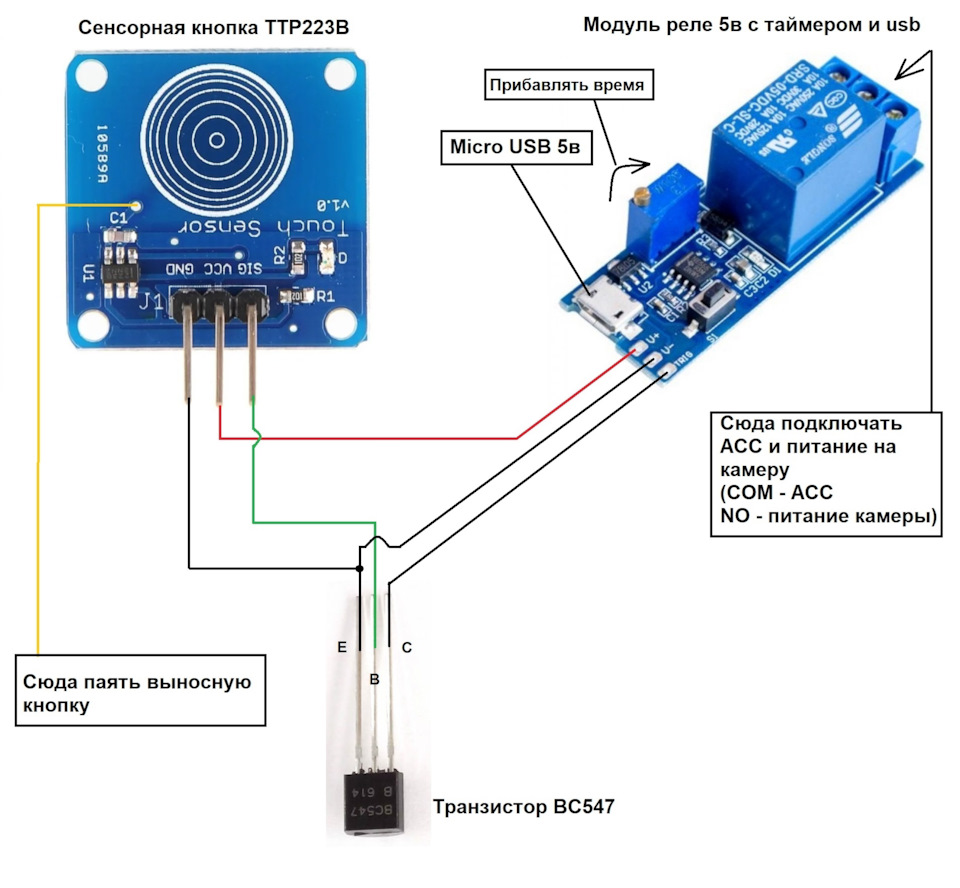 Ttp223 модуль сенсорной кнопки схема подключения
