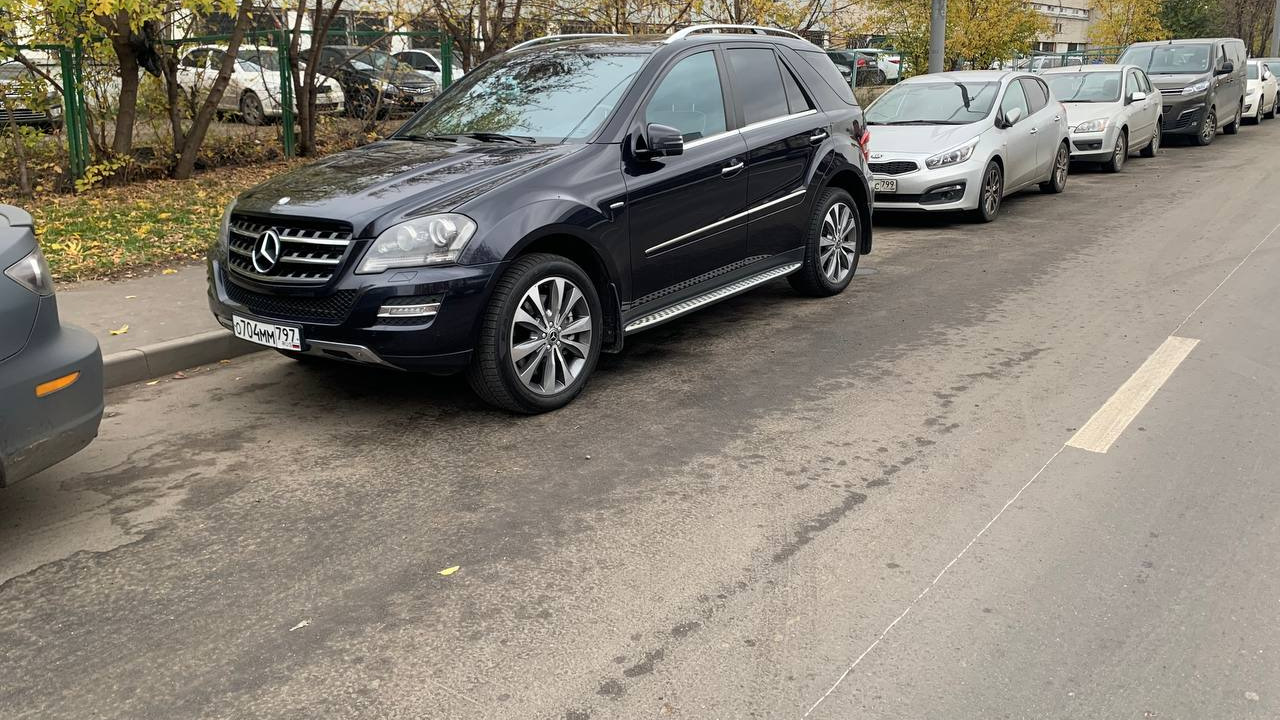 Mercedes-Benz M-Class (W164) 5.5 бензиновый 2011 | Капсула времени на DRIVE2