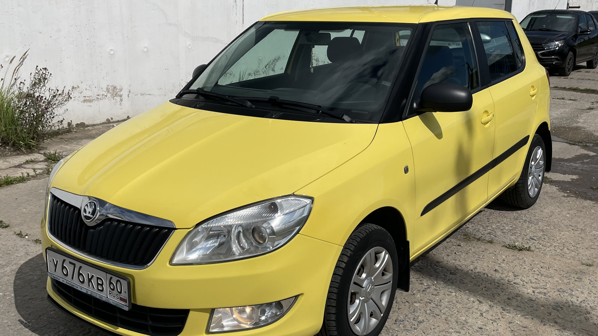 Skoda Fabia Mk2 1.2 бензиновый 2013 | 1,2/69 Банановая проныра на DRIVE2