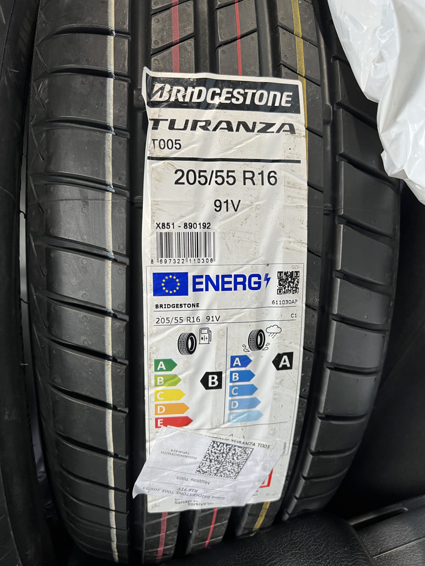 Bridgestone Turanza T005 205 60 R16 Купить