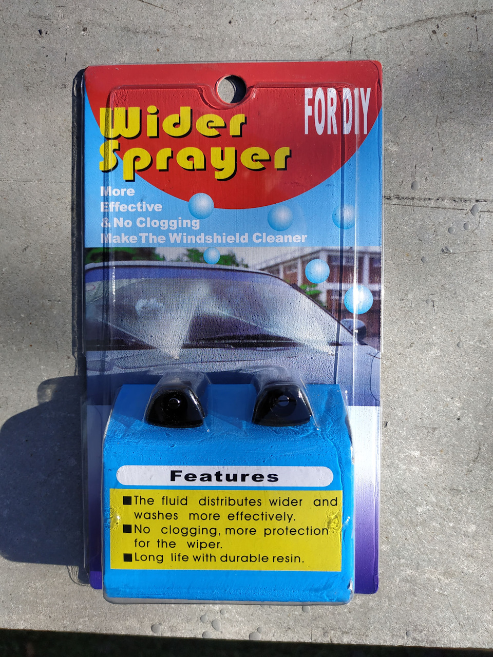 Веерные форсунки — LADA Приора хэтчбек, 1,6 л., 2010 года | аксессуары ...