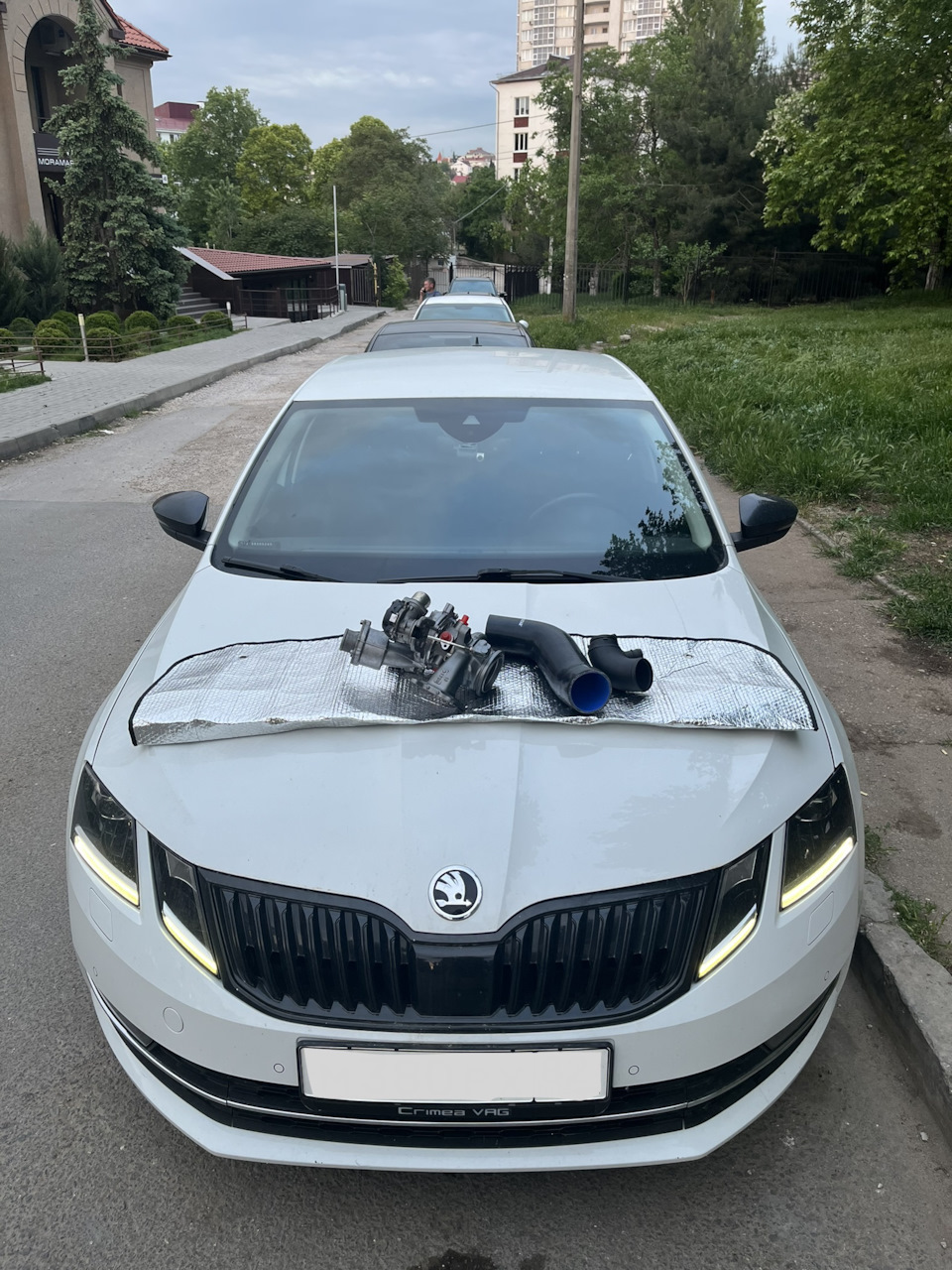 Шаг вперед к 🚀 — Skoda Octavia A7 Mk3, 1,8 л, 2018 года | тюнинг | DRIVE2