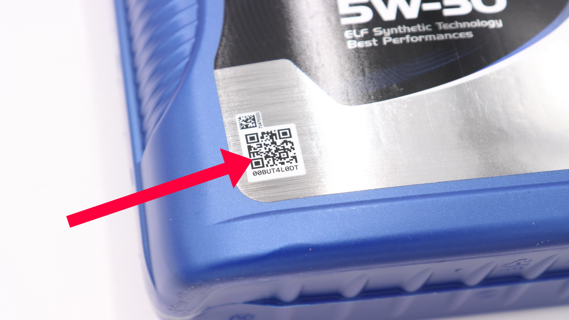 Total acf. 5w30 Evolution 900 SXR 5l. Масло Эльф 5w 30 5 л пломбы. Канистра масло Elf 5w30. Elf 5w40 QR код.