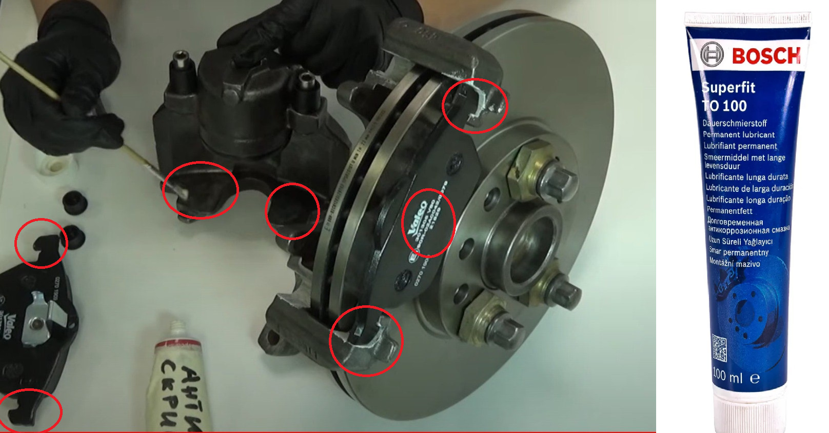 🛠Замена передних тормозных колодок и дисков на Volkswagen Jetta 5 (FS ...