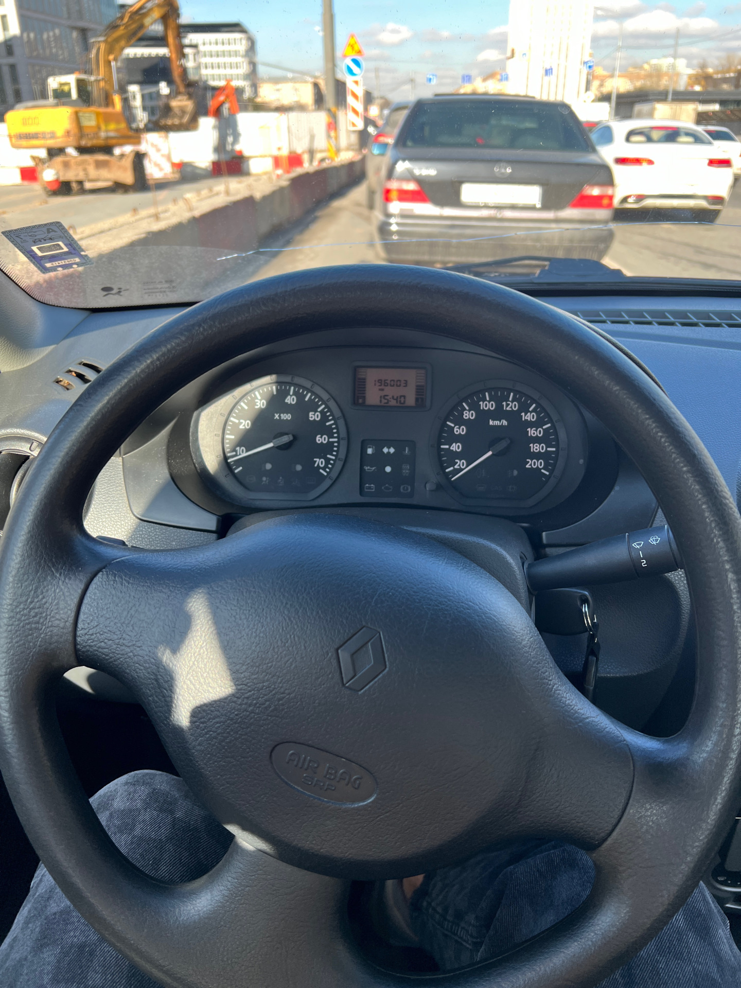Руль — Renault Logan (1G), 1,4 л, 2008 года | тюнинг | DRIVE2