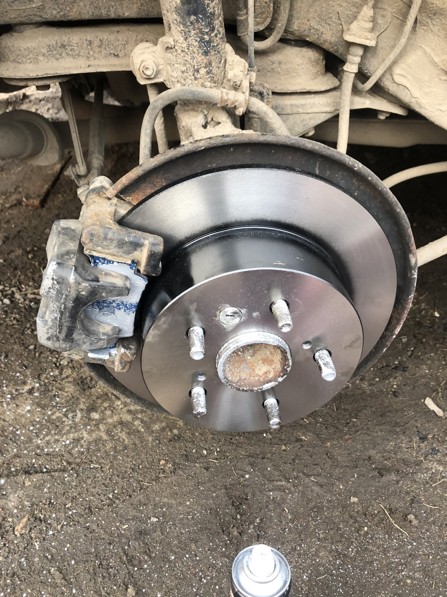 Замена тормозных дисков и колодок Камри 40 3,5 — Toyota Camry (XV40), 3 ...