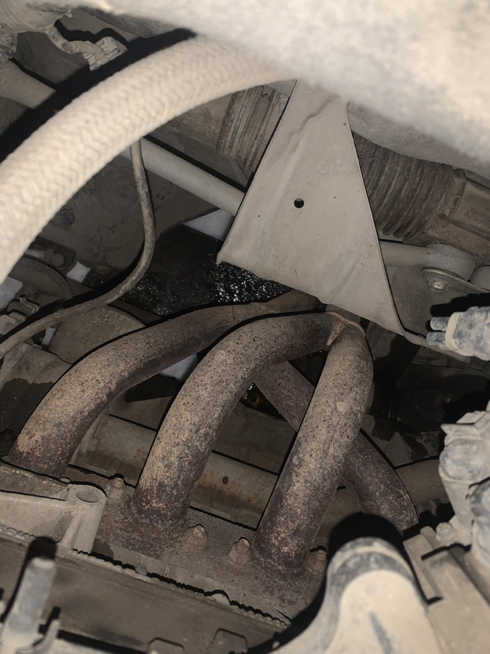 Чуть не перегрел двигатель. Лопнула помпа. Замена помпы. — Lada Калина ...