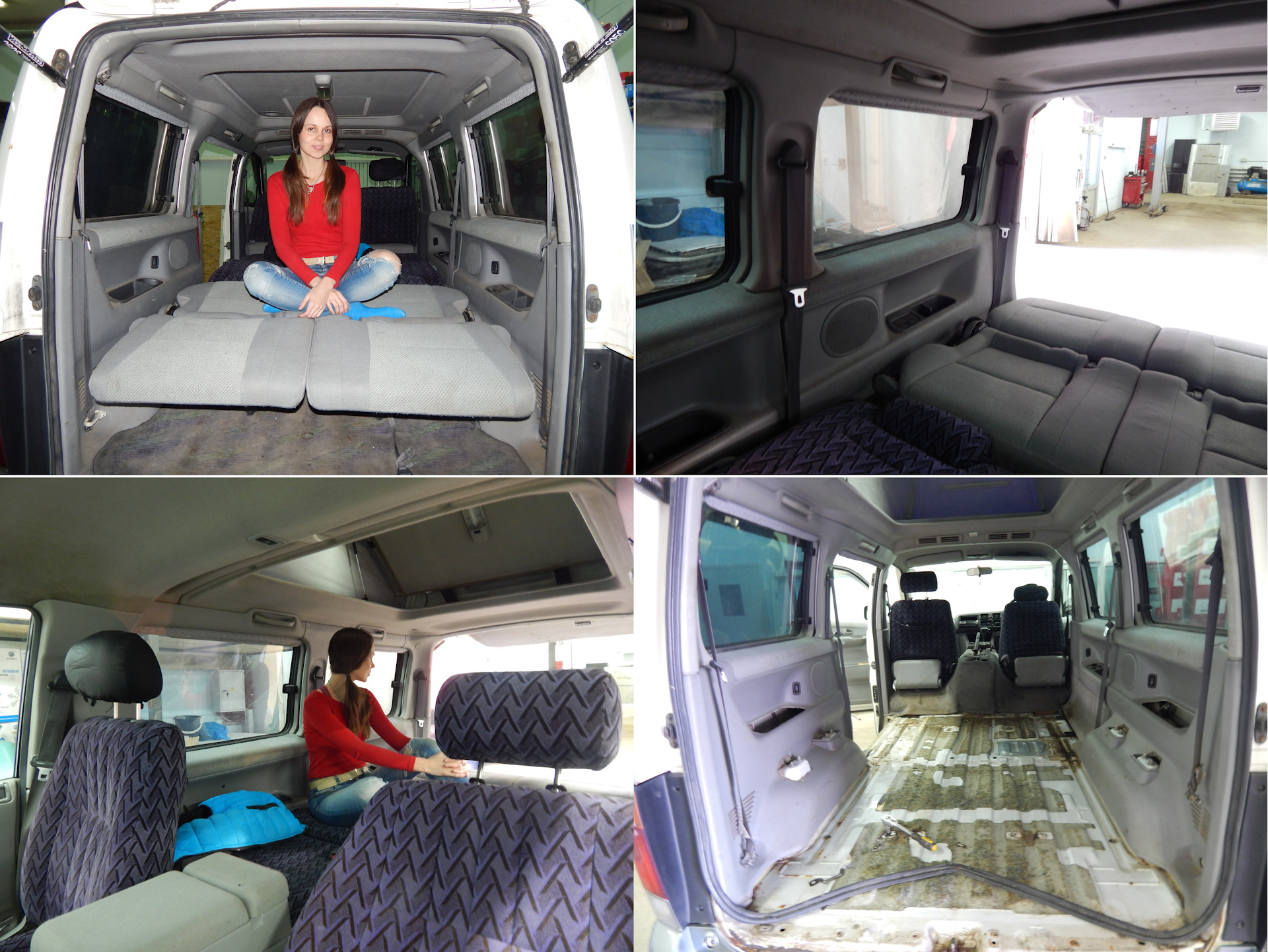 Переделка салона mazda bongo